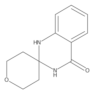 2,3,5,6-tetrahydro-1'H-spiro[pyran-4,2'-quinazolin]-4'(3'H)-one Structure