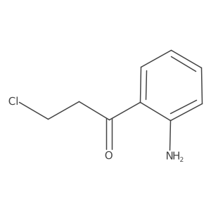 1-(2-Aminophenyl)-3-chloropropan-1-one Structure