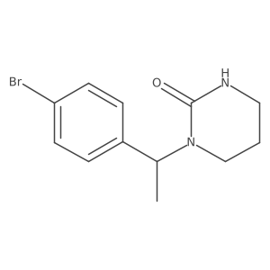 (S)-1-(1-(4-Bromophenyl)ethyl)tetrahydropyrimidin-2(1H)-one Structure