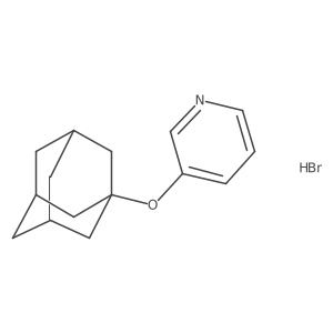 3-(1-Adamantyloxy)pyridine hydrobromide Structure