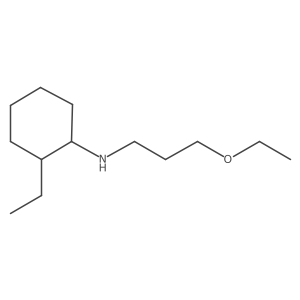 N-(3-ethoxypropyl)-2-ethylcyclohexan-1-amine结构式