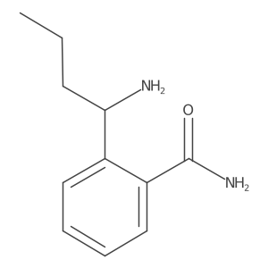 Benzamide, 2-(1-aminobutyl)-结构式