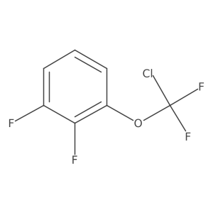 1-[Chloro(difluoro)methoxy]-2,3-difluoro-benzene结构式