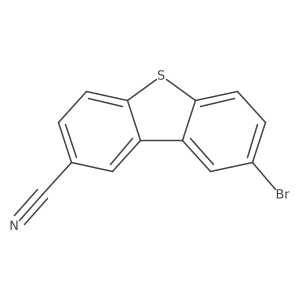 8-Bromodibenzo[b,d]thiophene-2-carbonitrile Structure