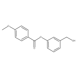 3-(Hydroxymethyl)phenyl 4-methoxybenzoate结构式