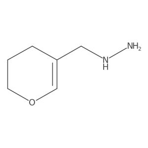 [(3,4-dihydro-2H-pyran-5-yl)methyl]hydrazine结构式
