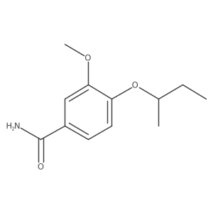 4-(sec-Butoxy)-3-methoxybenzamide Structure