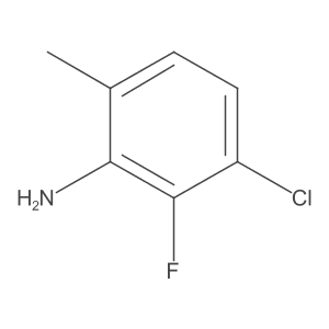 3-Chloro-2-fluoro-6-methylaniline Structure