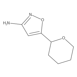 5-(Oxan-2-yl)-1,2-oxazol-3-amine Structure