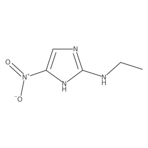 N-Ethyl-4-nitro-1H-imidazol-2-amine Structure