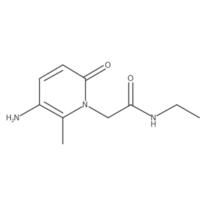 2-(5-amino-6-methyl-2-oxo-1,2-dihydropyridin-1-yl)-N-ethylacetamide Structure