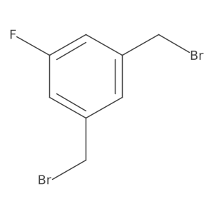 1,3-Bis(bromomethyl)-5-fluorobenzene Structure