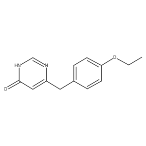 6-(4-Ethoxybenzyl)pyrimidin-4-ol结构式