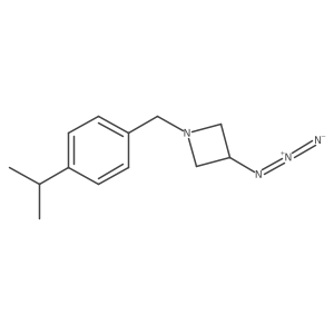 3-Azido-1-(4-isopropylbenzyl)azetidine Structure