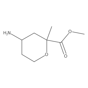 Methyl 4-amino-2-methyloxane-2-carboxylate Structure