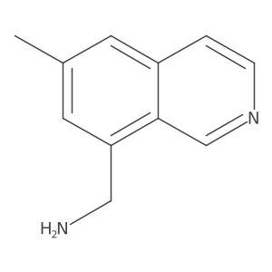 (6-Methylisoquinolin-8-yl)methanamine结构式