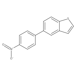 5-(4-Nitrophenyl)-1-benzothiophene Structure