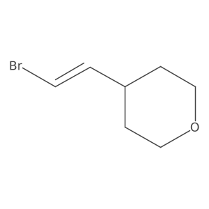 4-(2-Bromoethenyl)oxane结构式