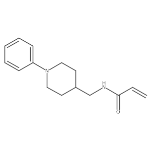 N-[(1-Phenylpiperidin-4-yl)methyl]prop-2-enamide Structure