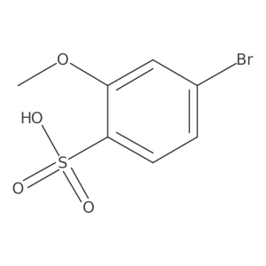4-Bromo-2-methoxybenzenesulfonic acid结构式