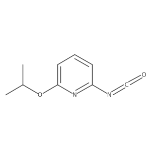 2-Isocyanato-6-(propan-2-yloxy)pyridine结构式