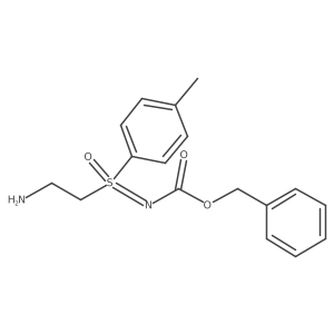 benzyl N-[(2-aminoethyl)(4-methylphenyl)oxo-lambda6-sulfanylidene]carbamate Structure