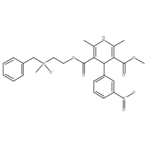Nicardipine N-Oxide Structure
