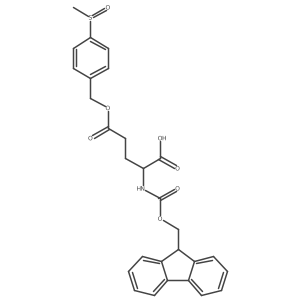 Fmoc-L-Glu(Msib)-OH Structure