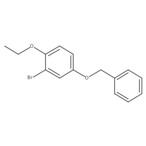 4-(Benzyloxy)-2-bromo-1-ethoxybenzene结构式