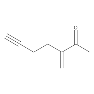 6-Heptyn-2-one, 3-methylene- Structure