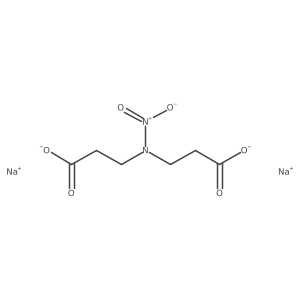 Disodium 4-nitro-4-azaheptanedioate Structure