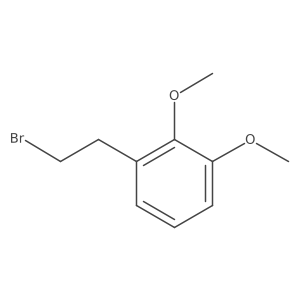 1-(2-Bromoethyl)-2,3-dimethoxybenzene结构式