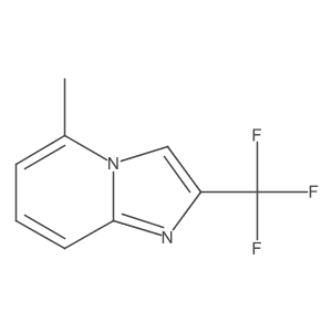 5-Methyl-2-(trifluoromethyl)imidazo[1,2-a]pyridine结构式