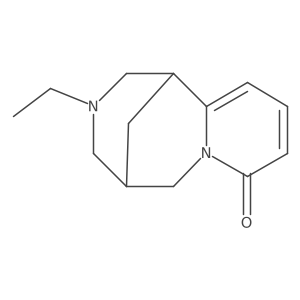 (1R,9S)-11-ethyl-7,11-diazatricyclo[7.3.1.02,7]trideca-2,4-dien-6-one结构式