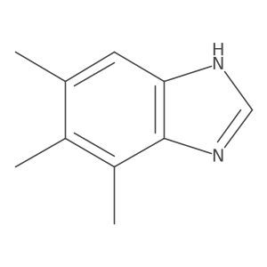 4,5,6-Trimethyl-1H-benzo[d]imidazole结构式
