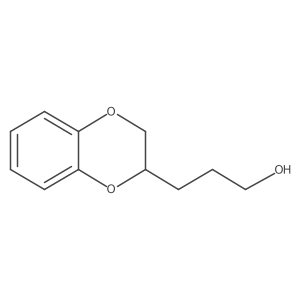 3-(2,3-Dihydro-1,4-benzodioxin-2-yl)propan-1-ol结构式