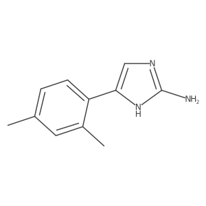 5-(2,4-dimethylphenyl)-1H-imidazol-2-amine Structure