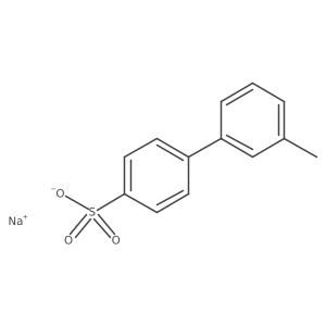 Sodium 3'-methyl-[1,1'-biphenyl]-4-sulfonate结构式