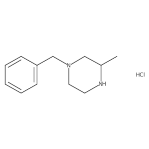 1-Benzyl-3-methylpiperazine hydrochloride Structure