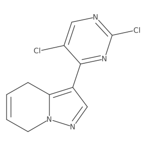 3-(2,5-Dichloropyrimidin-4-yl)-4,7-dihydropyrazolo[1,5-a]pyridine Structure