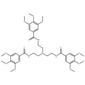 N,Na(2),Na(2)a(2)-(Nitrilotri-2,1-ethanediyl)tris[3,4,5-trimethoxybenzamide]结构式