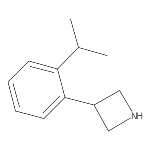3-(2-Isopropylphenyl)azetidine结构式