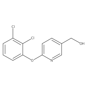 [6-(2,3-Dichlorophenoxy)pyridin-3-yl]methanol Structure