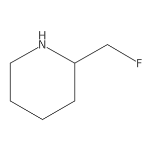 (R)-2-(Fluoromethyl)piperidine Structure