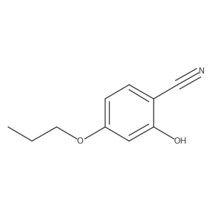 2-Hydroxy-4-propoxybenzonitrile Structure