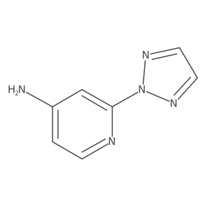 2-(2H-1,2,3-triazol-2-yl)pyridin-4-amine Structure