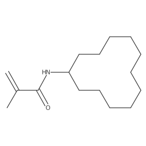 N-Cyclododecylmethacrylamide结构式