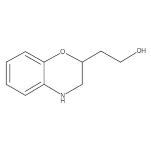 2-(3,4-dihydro-2H-1,4-benzoxazin-2-yl)ethan-1-ol结构式