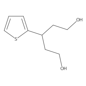 3-(2-thienyl)pentane-1,5-diol结构式