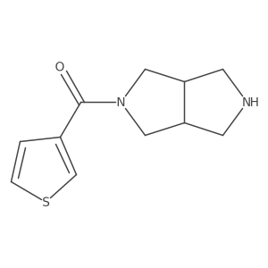 (Hexahydropyrrolo[3,4-c]pyrrol-2(1H)-yl)(thiophen-3-yl)methanone Structure